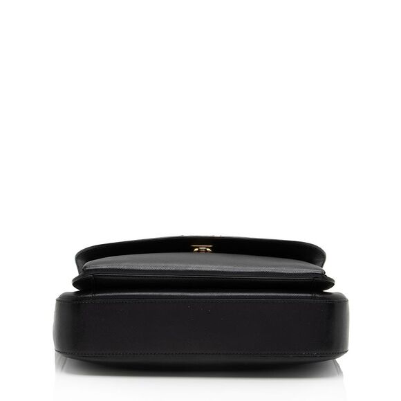 Salvatore Ferragamo Saffiano Sandrine Medium Shoulder Bag - Picture 4 of 15